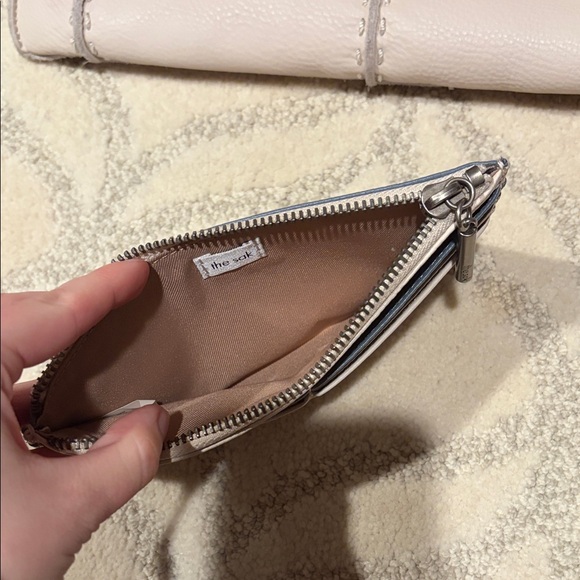 The Sak Cream Leather Shoulder Bag with wallet - Picture 3 of 5